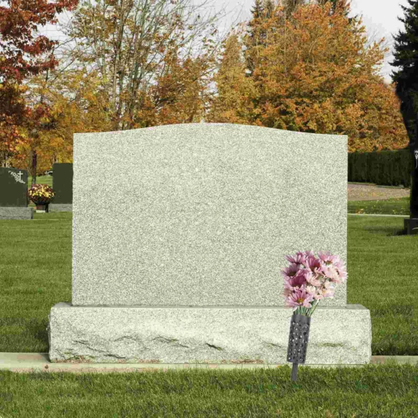 Cemetery Vase Set - 4 Pcs Plastic Flower Containers with Spiked Stake Stand for Personalized Outdoor Memorial Decorations at Graves - Image 3