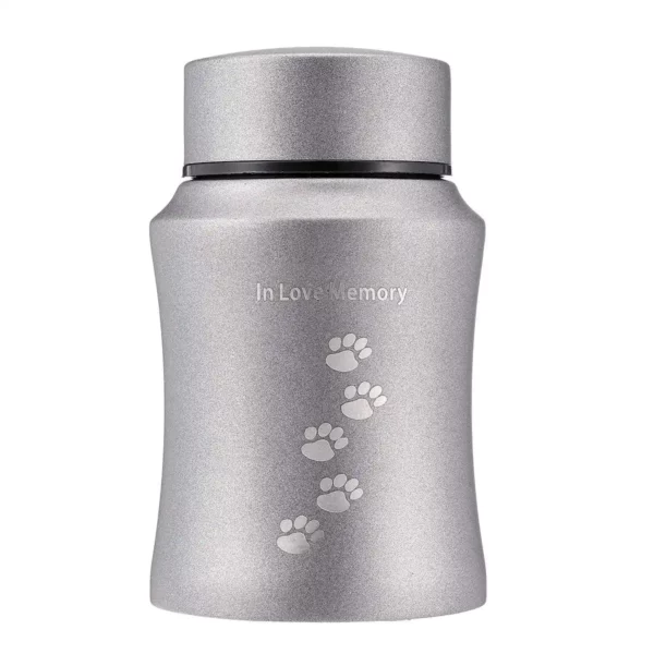 Stainless Steel Pet Urns for Cremation - Gold/Silver Tree Design - Dog, Cat, Birds, and Mouse Ashes Keepsake Casket - Pets Columbarium Memorials - Image 3