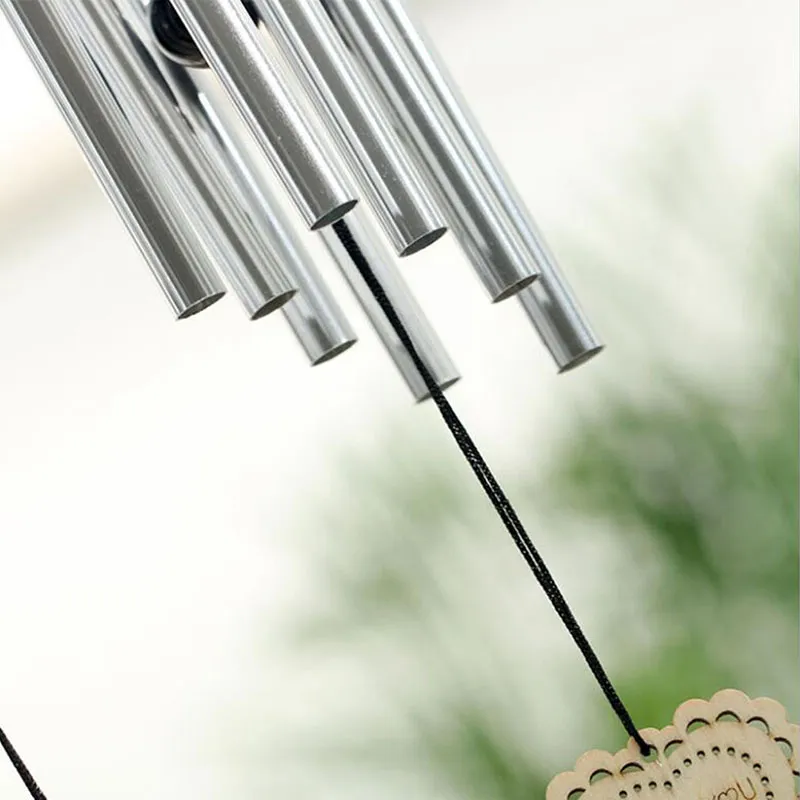 Large Copper Money Wind Chime Pendant - Metal Pipe Wind Chime with Bells and Tubes - Outdoor Yard Garden Home Decoration - Unique Memorial Wind Chimes
