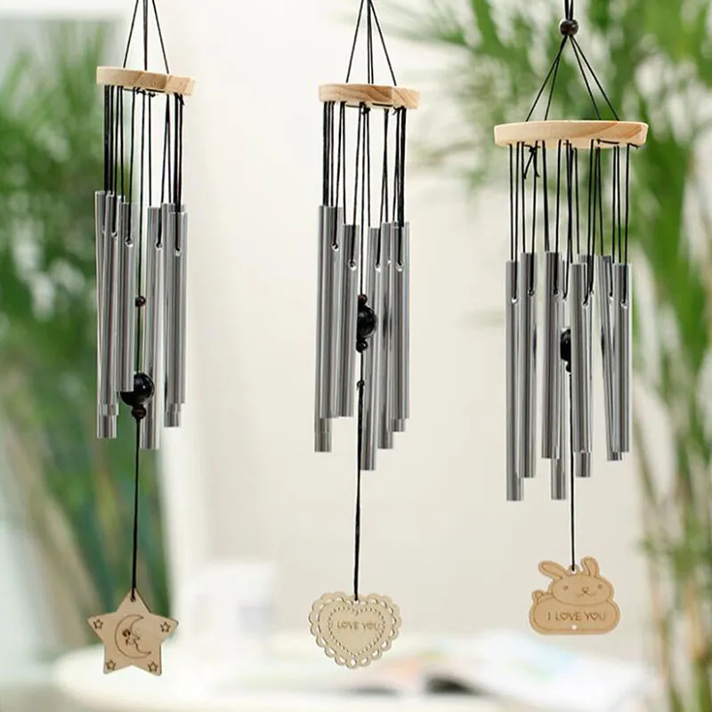 Large Copper Money Wind Chime Pendant - Metal Pipe Wind Chime with Bells and Tubes - Outdoor Yard Garden Home Decoration - Unique Memorial Wind Chimes