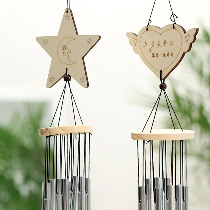 Large Copper Money Wind Chime Pendant - Metal Pipe Wind Chime with Bells and Tubes - Outdoor Yard Garden Home Decoration - Unique Memorial Wind Chimes