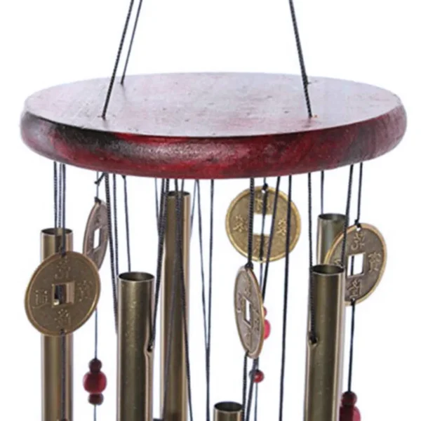Bless A Symbol Of Good Luck - Large Wind Chime Tubes Bells, Metal Church Bell Wood Metal for Outdoor Garden, Yard, Home Decoration - Memorial Wind Chimes - Image 3