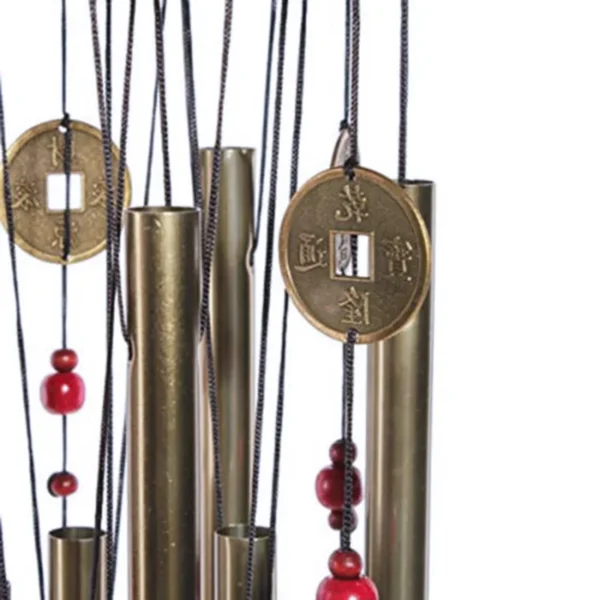 Bless A Symbol Of Good Luck - Large Wind Chime Tubes Bells, Metal Church Bell Wood Metal for Outdoor Garden, Yard, Home Decoration - Memorial Wind Chimes - Image 6