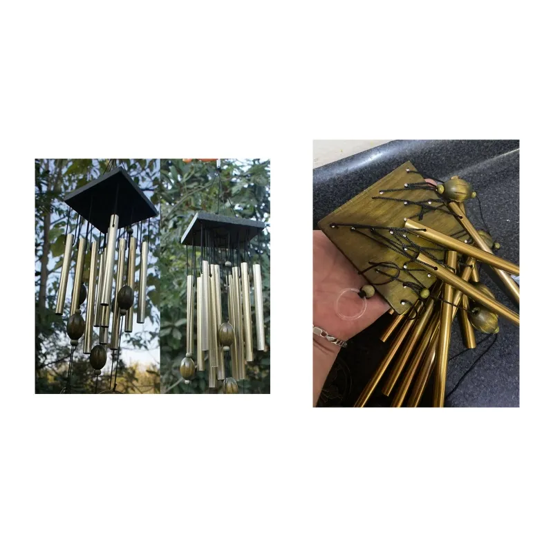 Outdoor Memorial Wind Chimes with 27 Tuned Tubes for Soothing Melodic Tones - Ideal Garden Decoration and Relaxing Wind Music