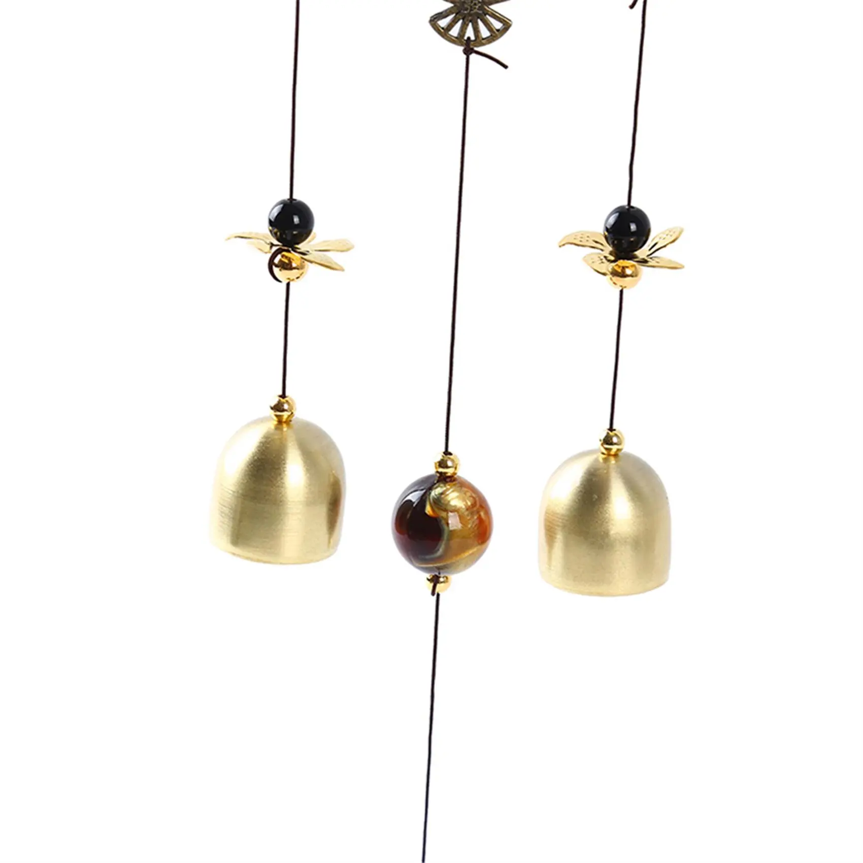 Large Copper Money Wind Chime Pendant - Metal Pipe Wind Chime with Bells and Tubes - Outdoor Yard Garden Home Decoration - Unique Memorial Wind Chimes