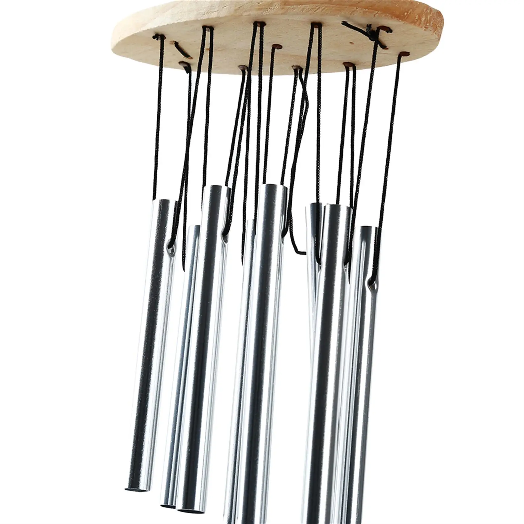 Large Copper Money Wind Chime Pendant - Metal Pipe Wind Chime with Bells and Tubes - Outdoor Yard Garden Home Decoration - Unique Memorial Wind Chimes
