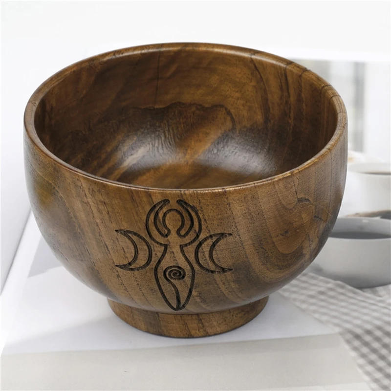 Altar Bowl for Rituals and Ceremonies - Moon Divination, Astrological Tool, Board Game Witchcraft Prop