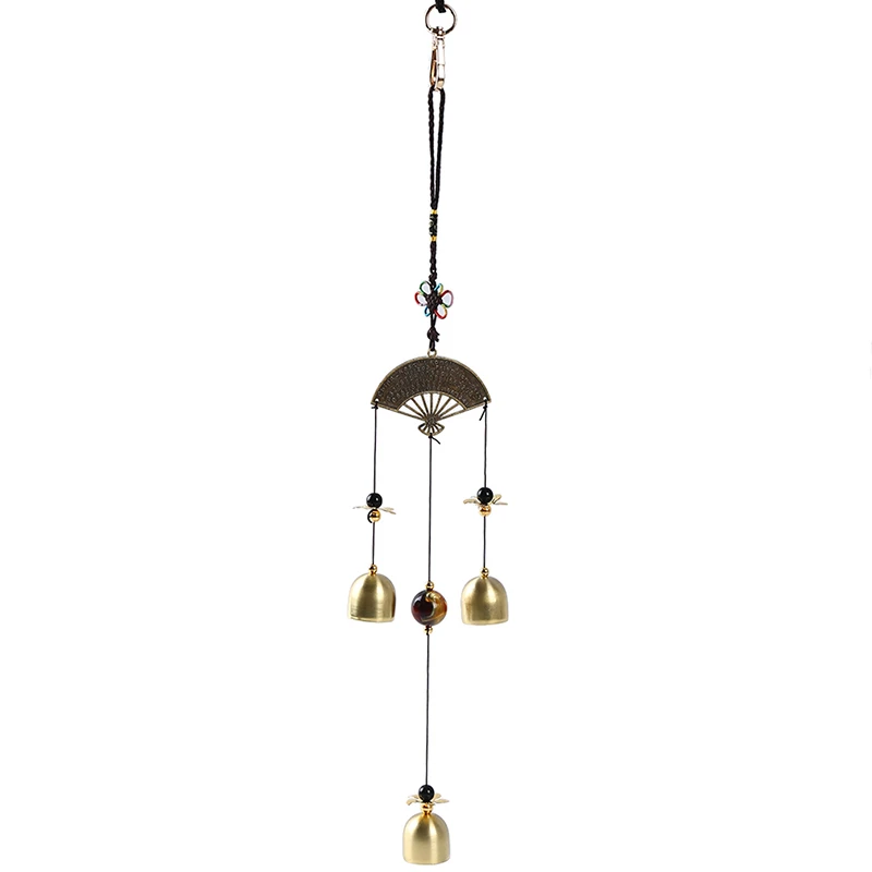 Large Copper Money Wind Chime Pendant - Metal Pipe Wind Chime with Bells and Tubes - Outdoor Yard Garden Home Decoration - Unique Memorial Wind Chimes